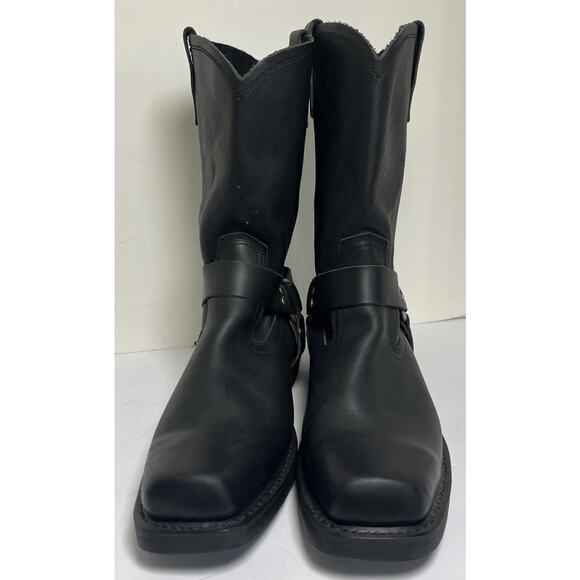 Cody James Harness Boots Black Leather Biker Motorcycle Men’s Size 15 main image 9